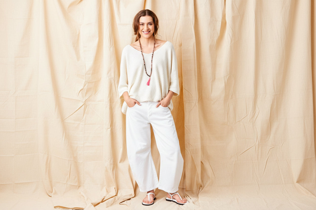 Suzy D - Boston Cotton Carrot Pant