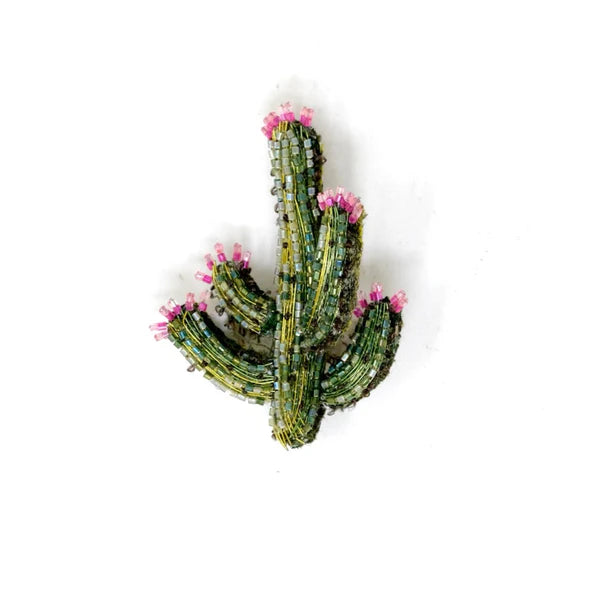 Trovelore Brooch - Blooming Desert Cactus