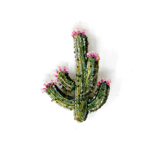 Trovelore Brooch - Blooming Desert Cactus