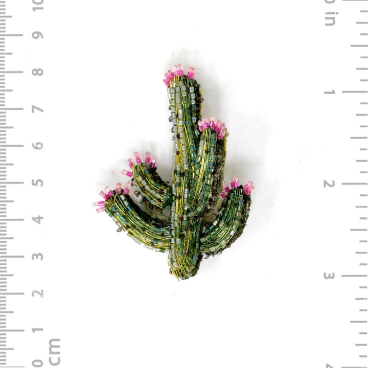 Trovelore Brooch - Blooming Desert Cactus