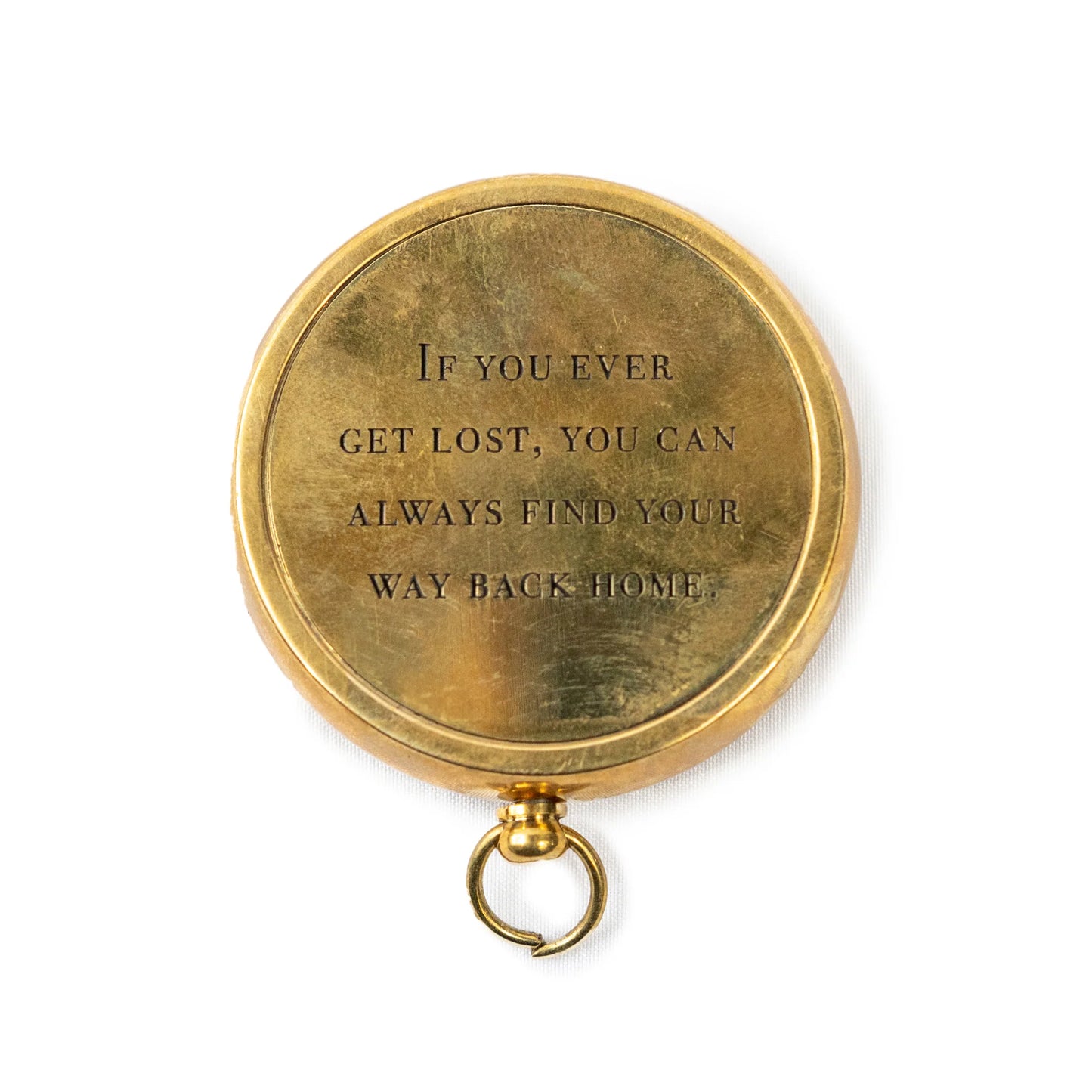 Compass with Leather Pouch