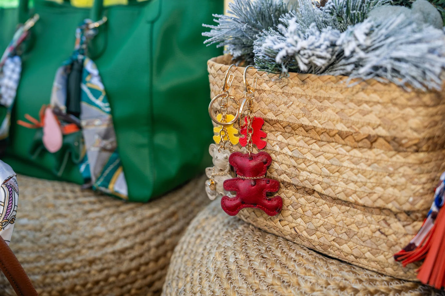 Vegan Leather Purse Charms