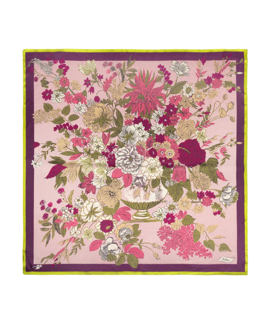 Vase Silk Square Scarf