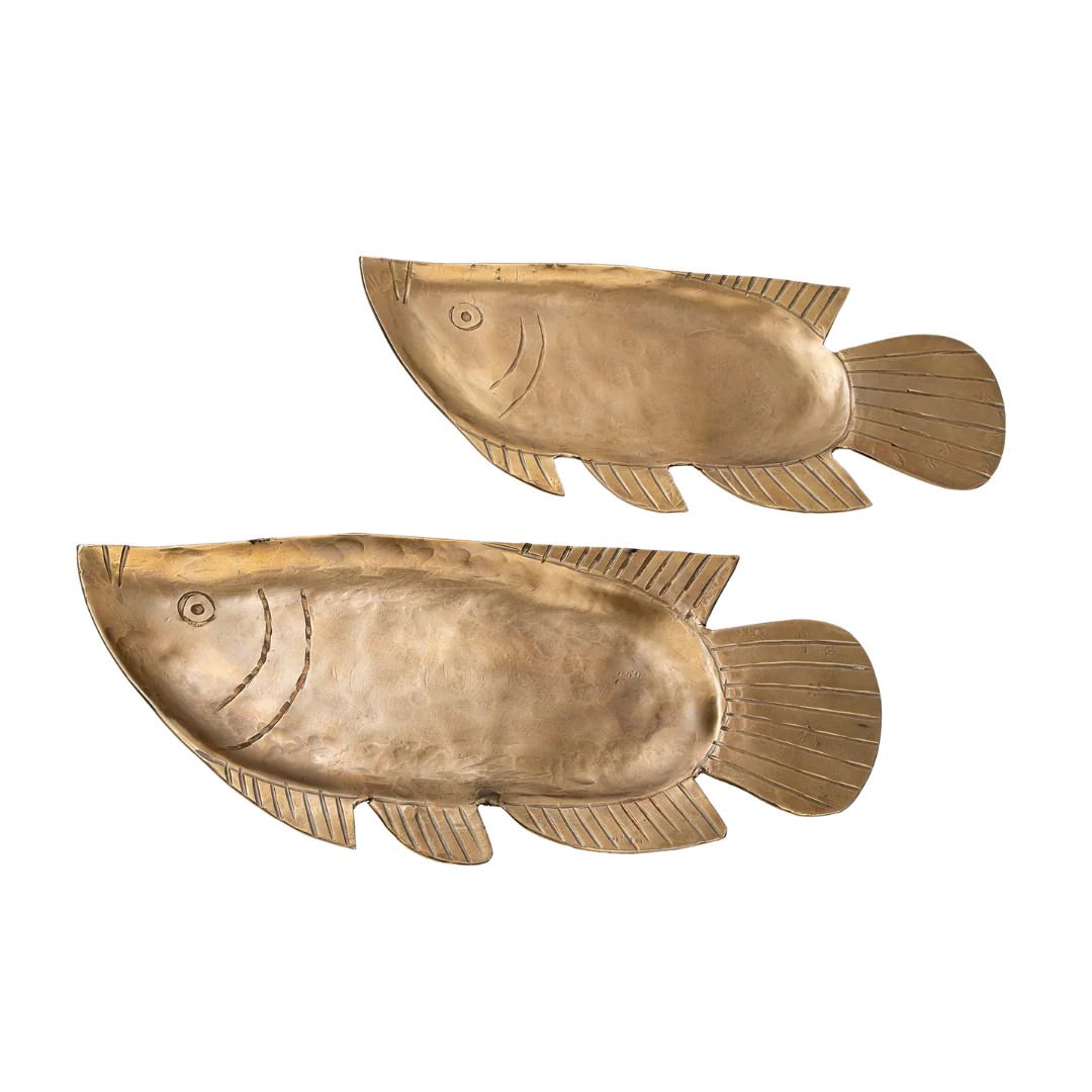 Forged Iron Fish Trays