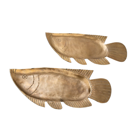 Forged Iron Fish Trays