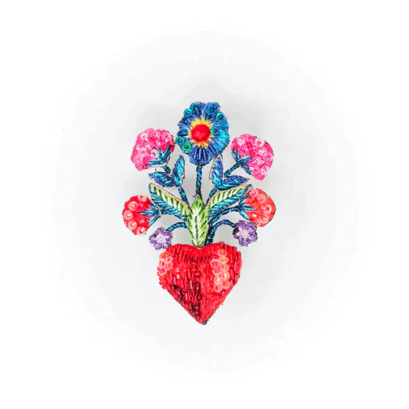 Trovelore Brooch - Frida's Flowers