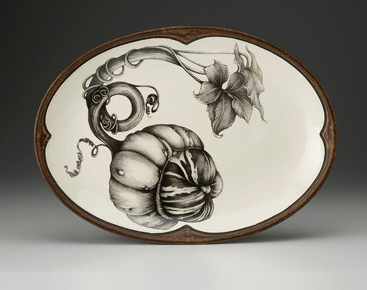 Laura Zindel Design - Small Oval Platter Turk Goard