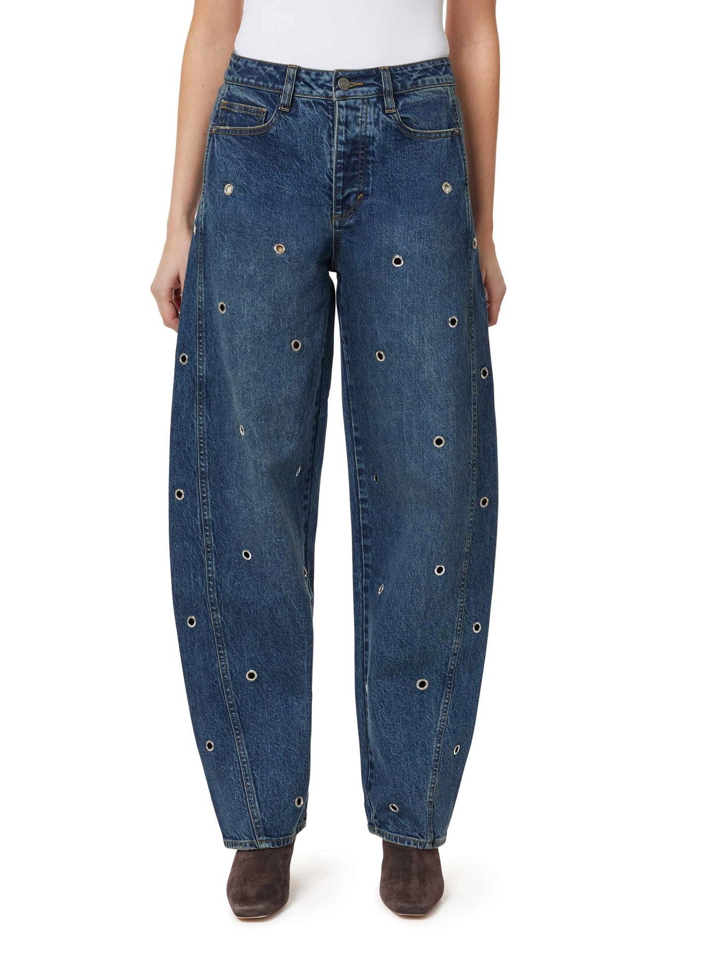 Habitual - Evie Embellished Barrel Jeans