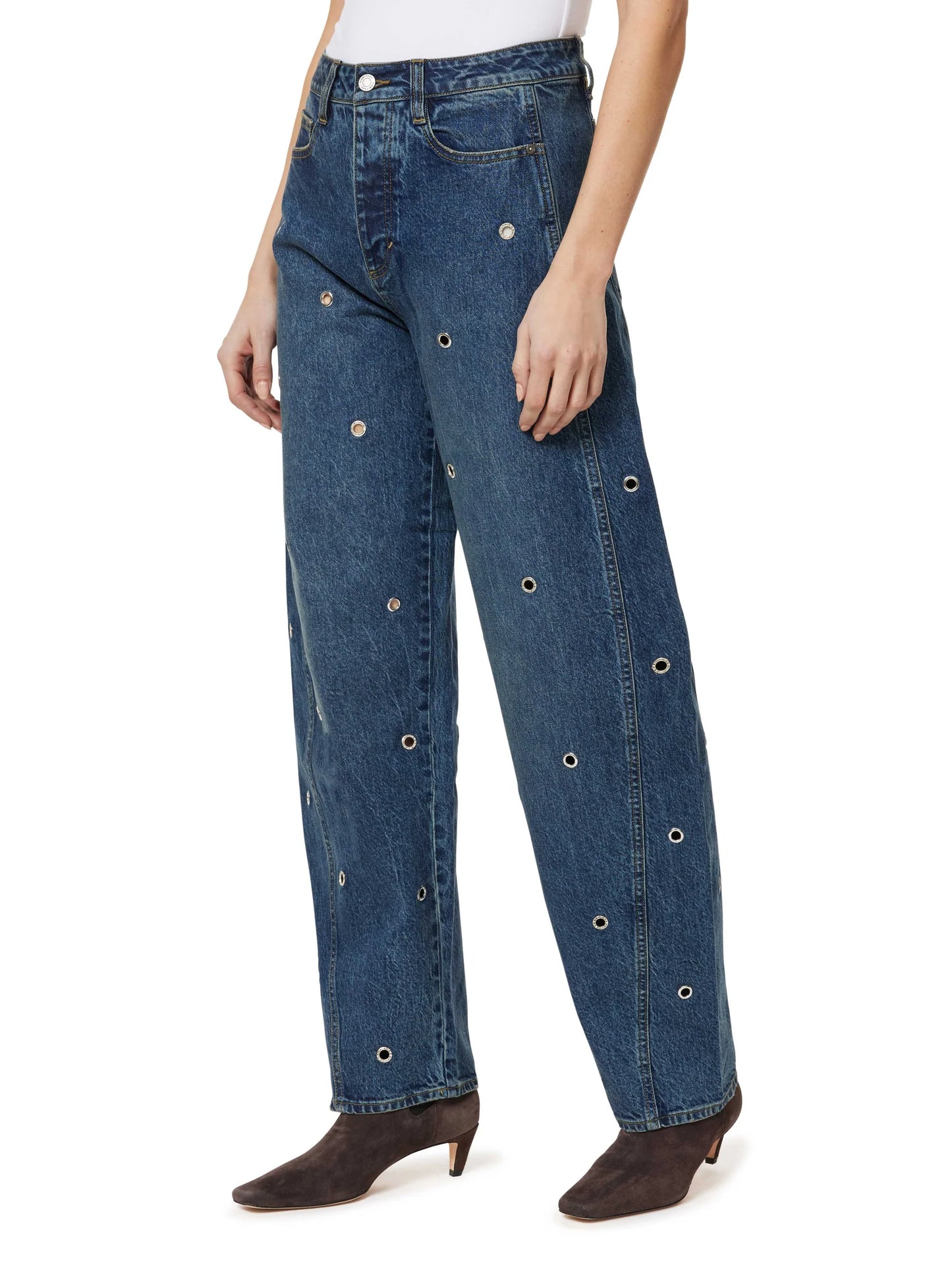 Habitual - Evie Embellished Barrel Jeans