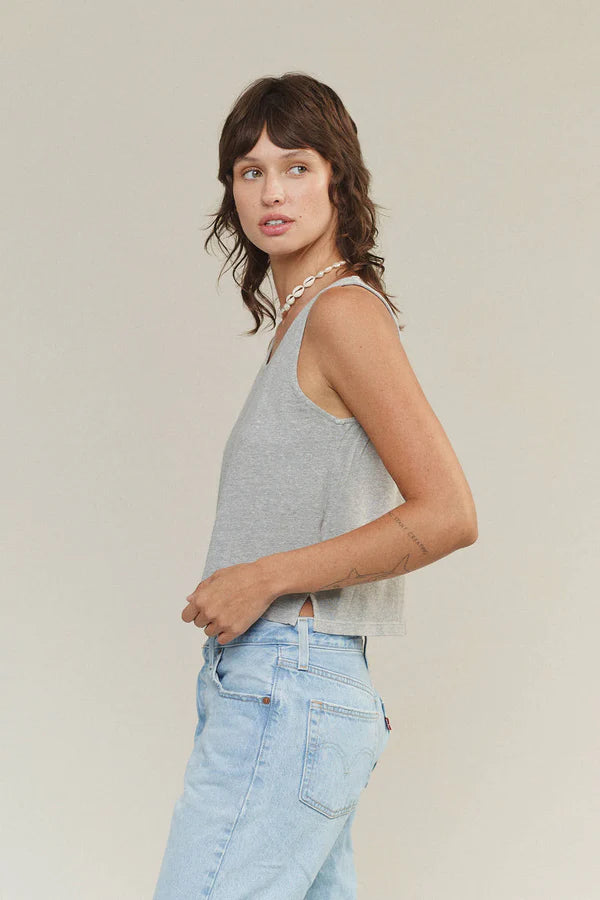 Jungmaven - Cropped Tank Heather
