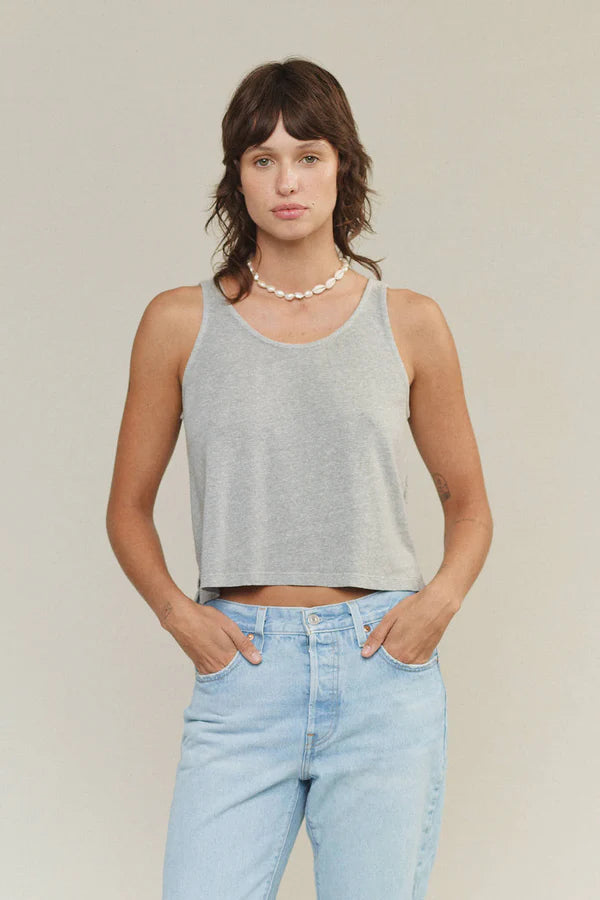 Jungmaven - Cropped Tank Heather