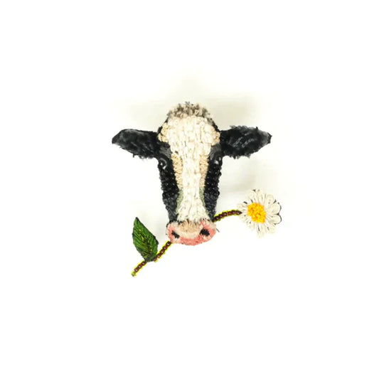 Trovelore Brooch - Happy Cow