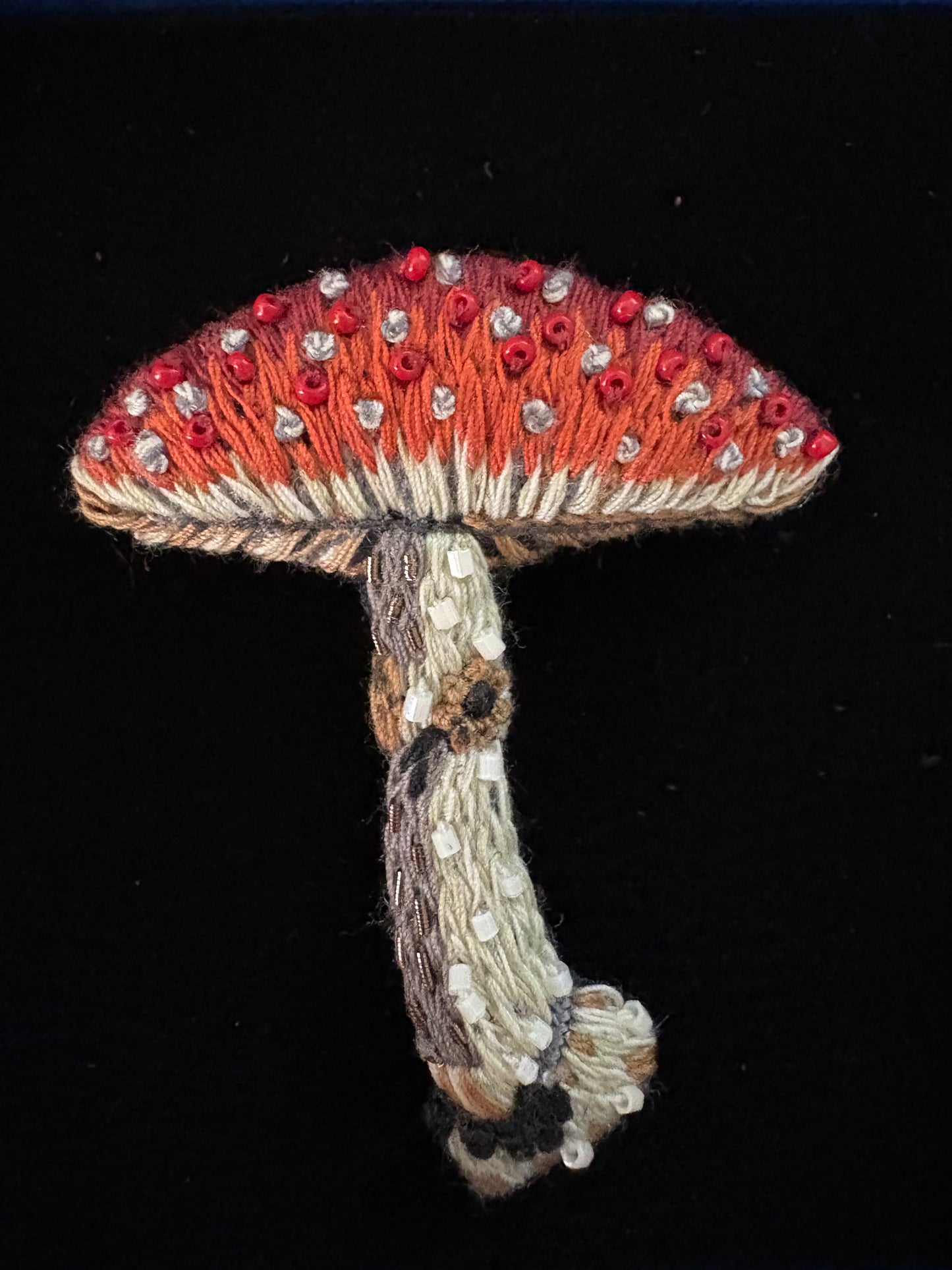 Trovelore Brooch - Fly Amanita Mushroom