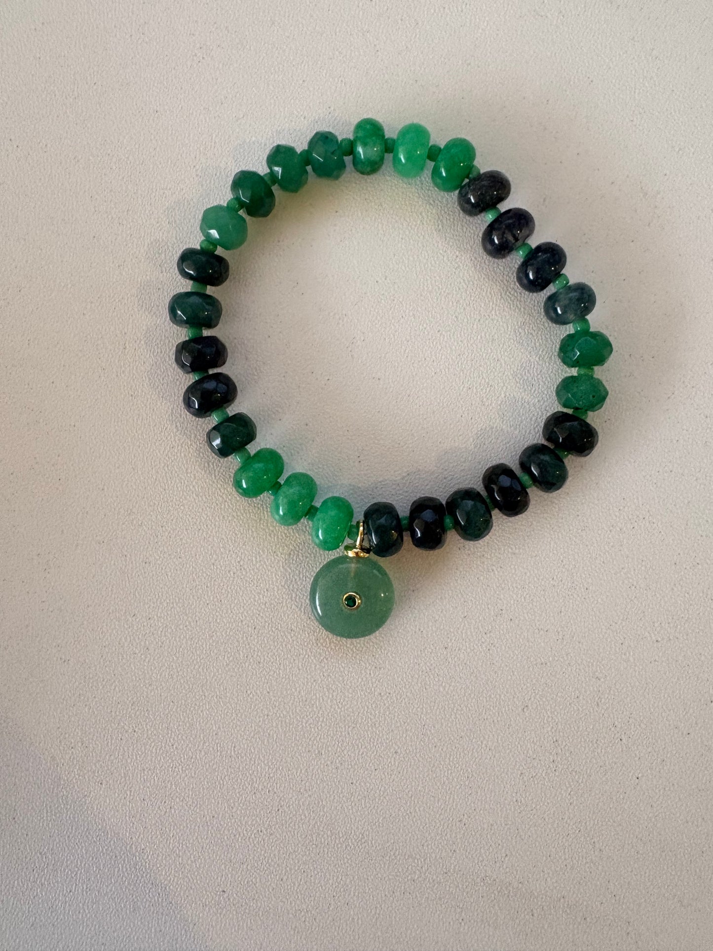 Multi Beaded Stone Bracelet