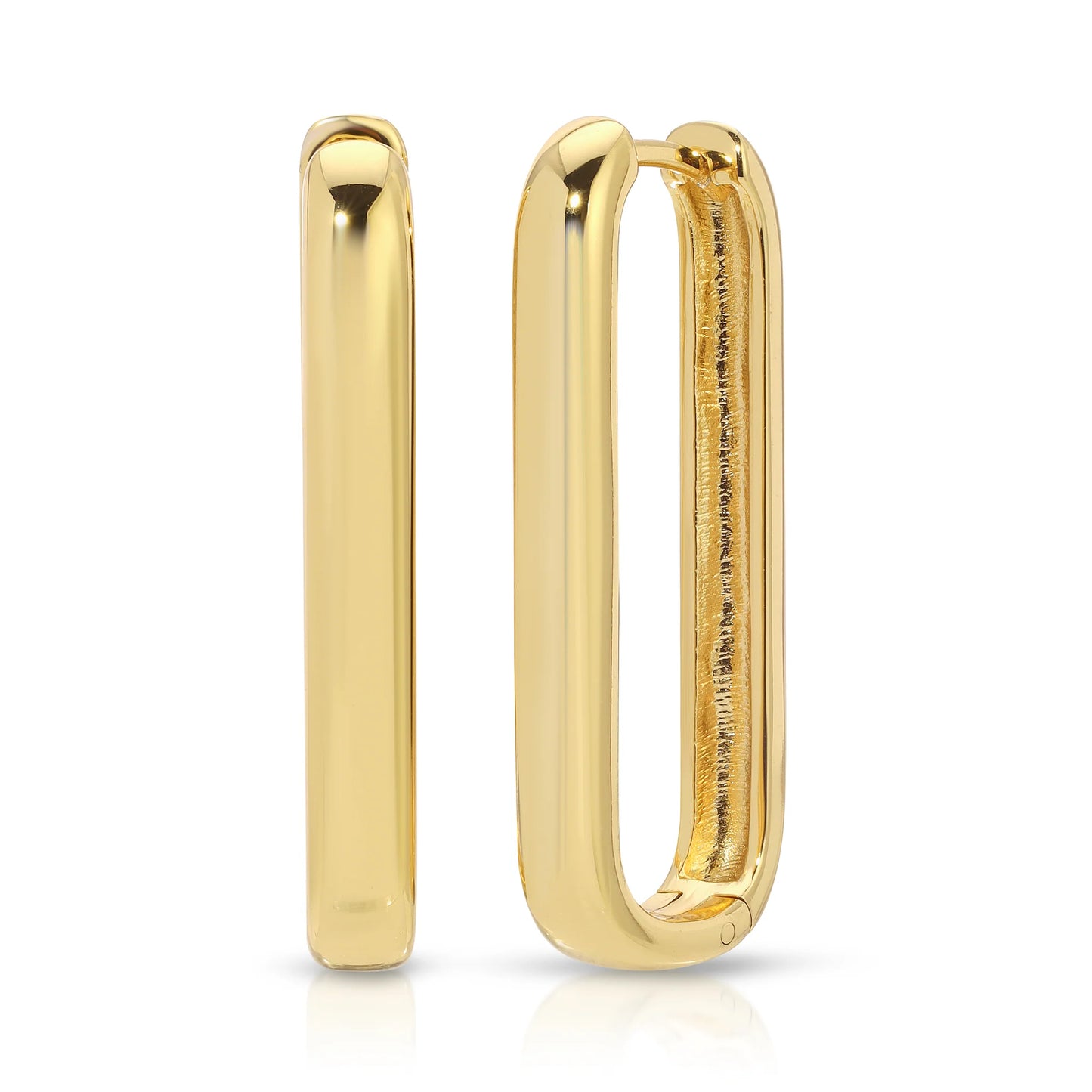 Jemma - U Shape Hoop Earrings