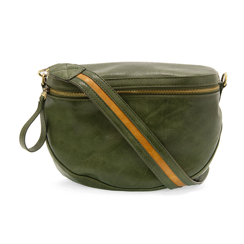 Laura Contrast Strap Sling/ Belt Bag