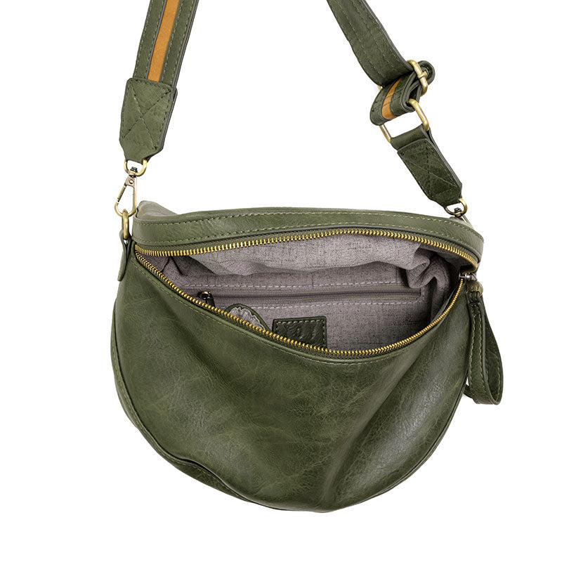 Laura Contrast Strap Sling/ Belt Bag