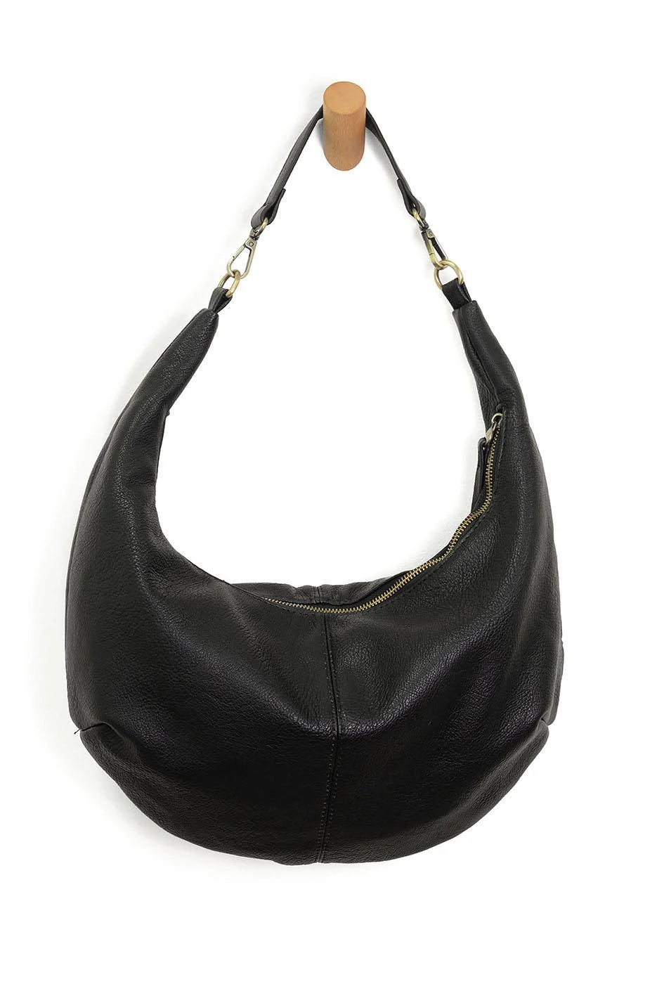 Rhea Slouchy Crescent Shoulder Crossbody Bag