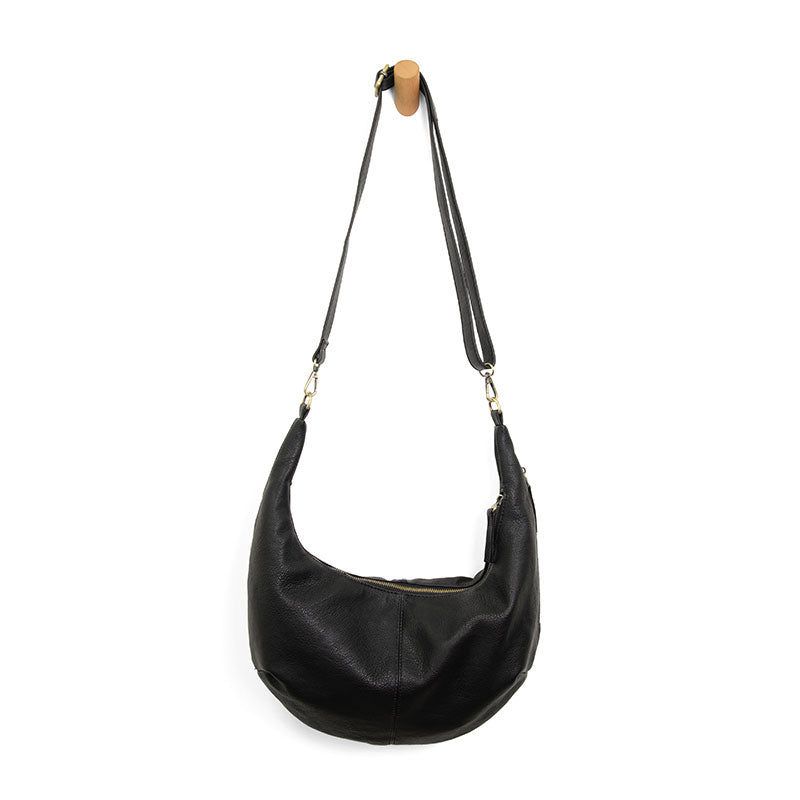 Rhea Slouchy Crescent Shoulder Crossbody Bag