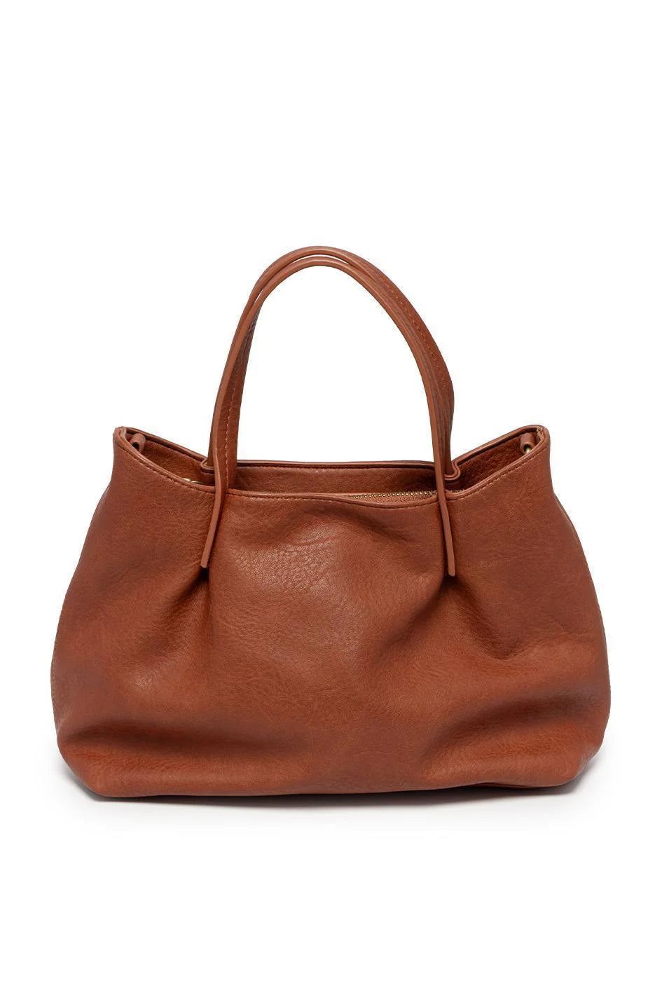 Niki Pleated Satchel Crossbody