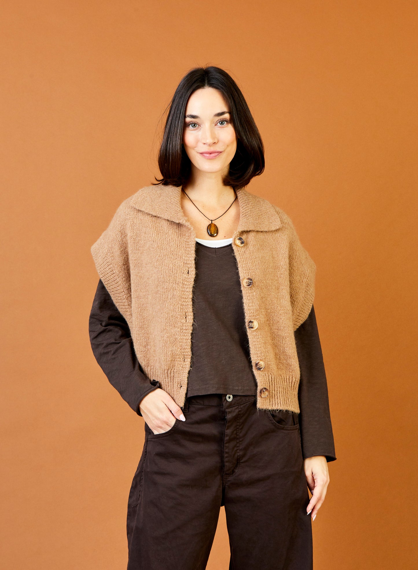 Suzy D - Wylee Button Vest