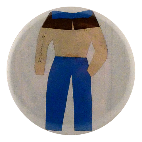 John Derian - Blue Pants Mirror