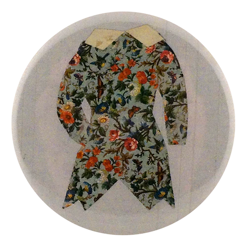 John Derian - Floral Dress Mirror