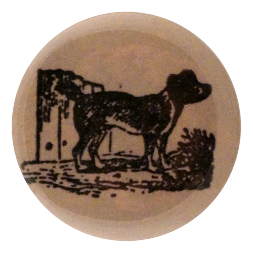 John Derian - Faithful Dog Mirror