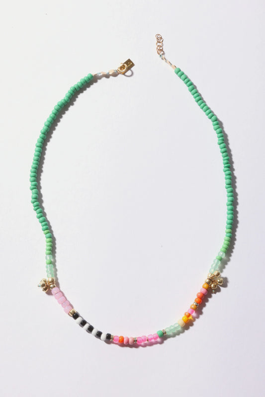 Iwona Ludyga - Palms Short Green Necklace