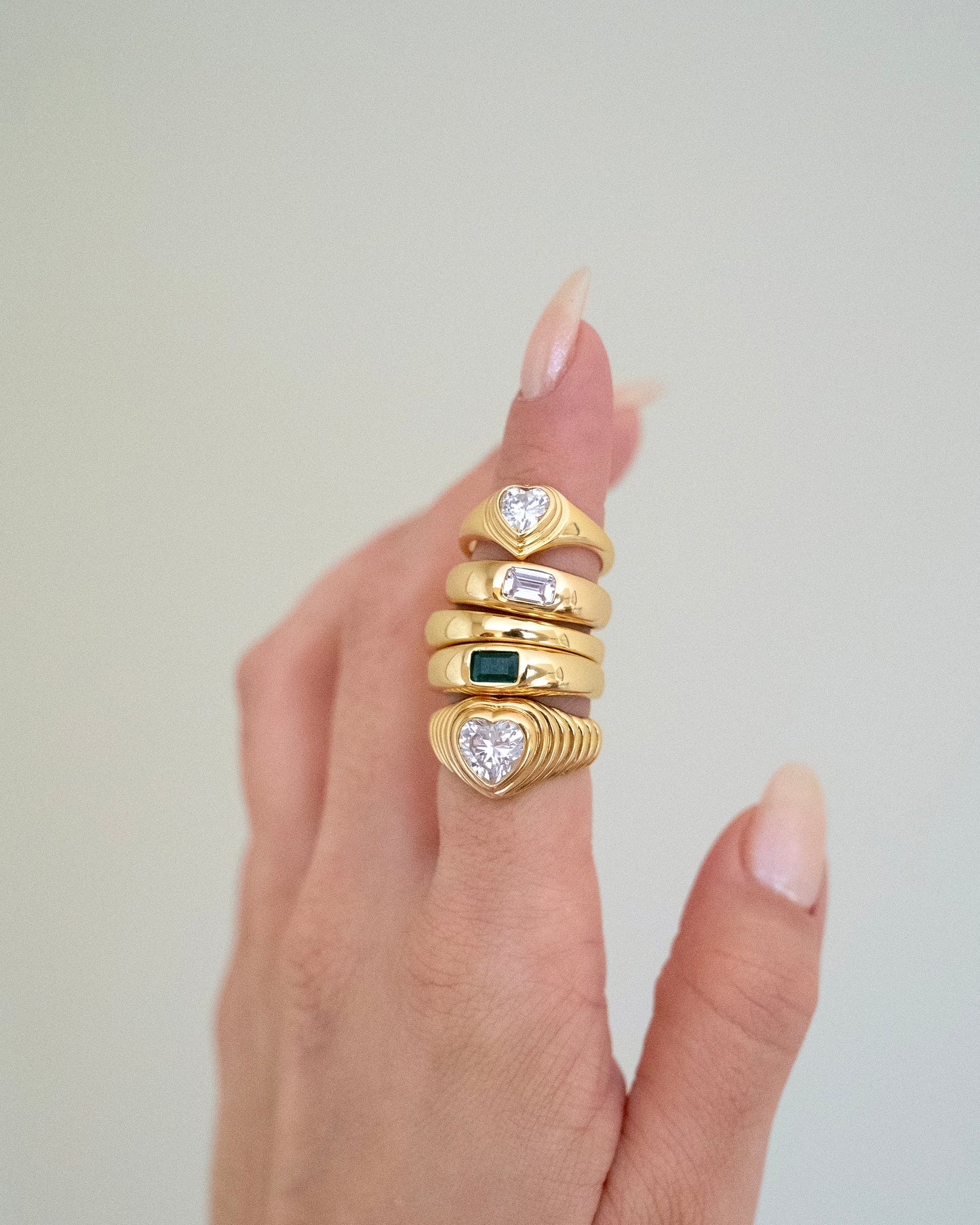 JLA - Higher Love Heart Ring