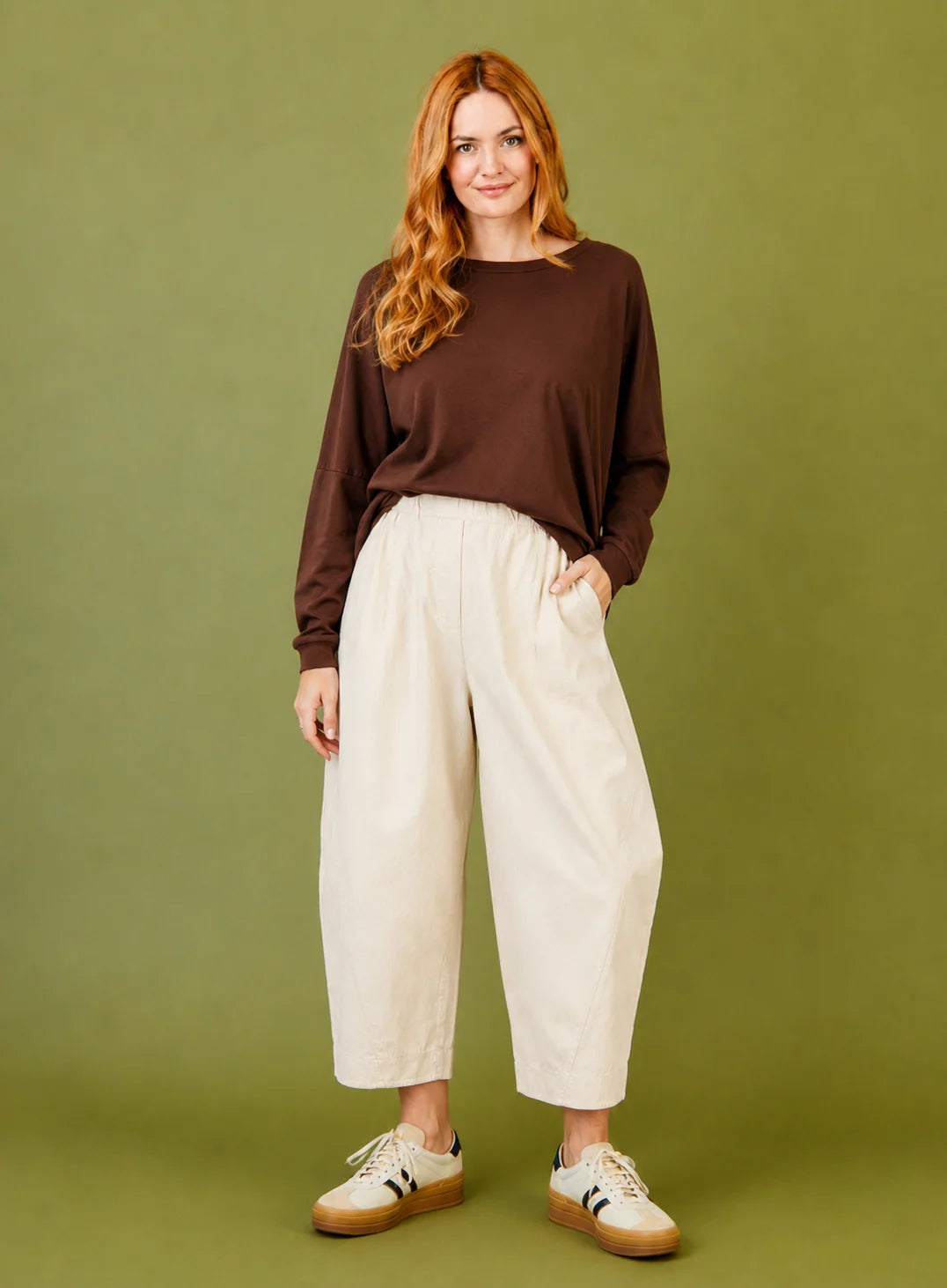 Olla Carrot Shape Baby Cord Pants