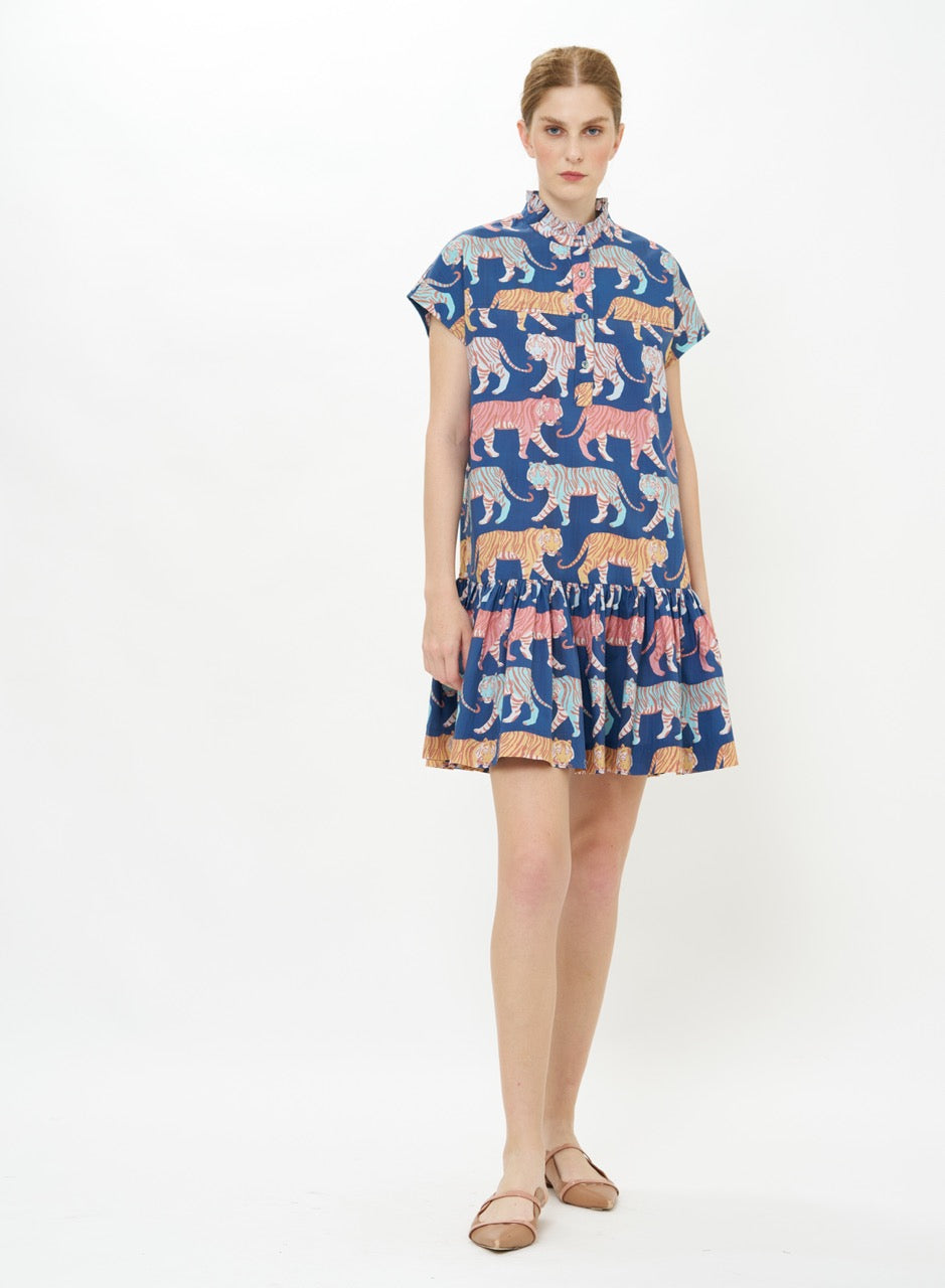 Oliphant - Cap Sleeve Mini Dress