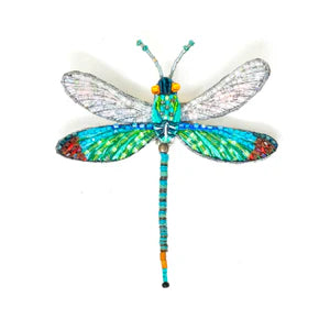 Trovelore Brooch - Oriental Greenwing Dragonfly