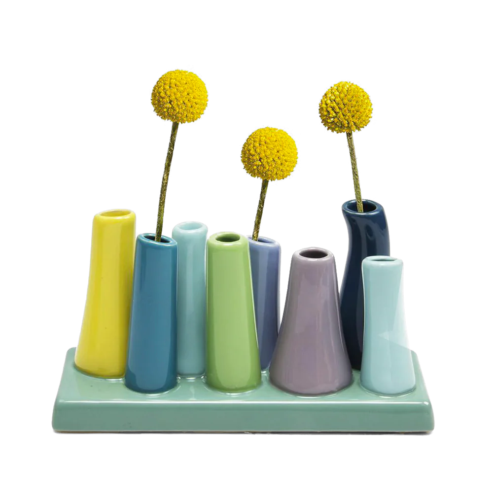 Pooley - 8 Tube Vase