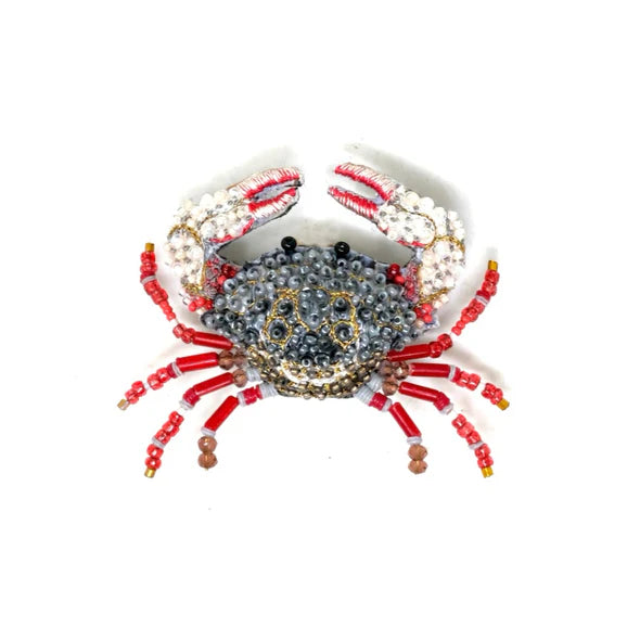 Trovelore Brooch - Red Clawed Crab