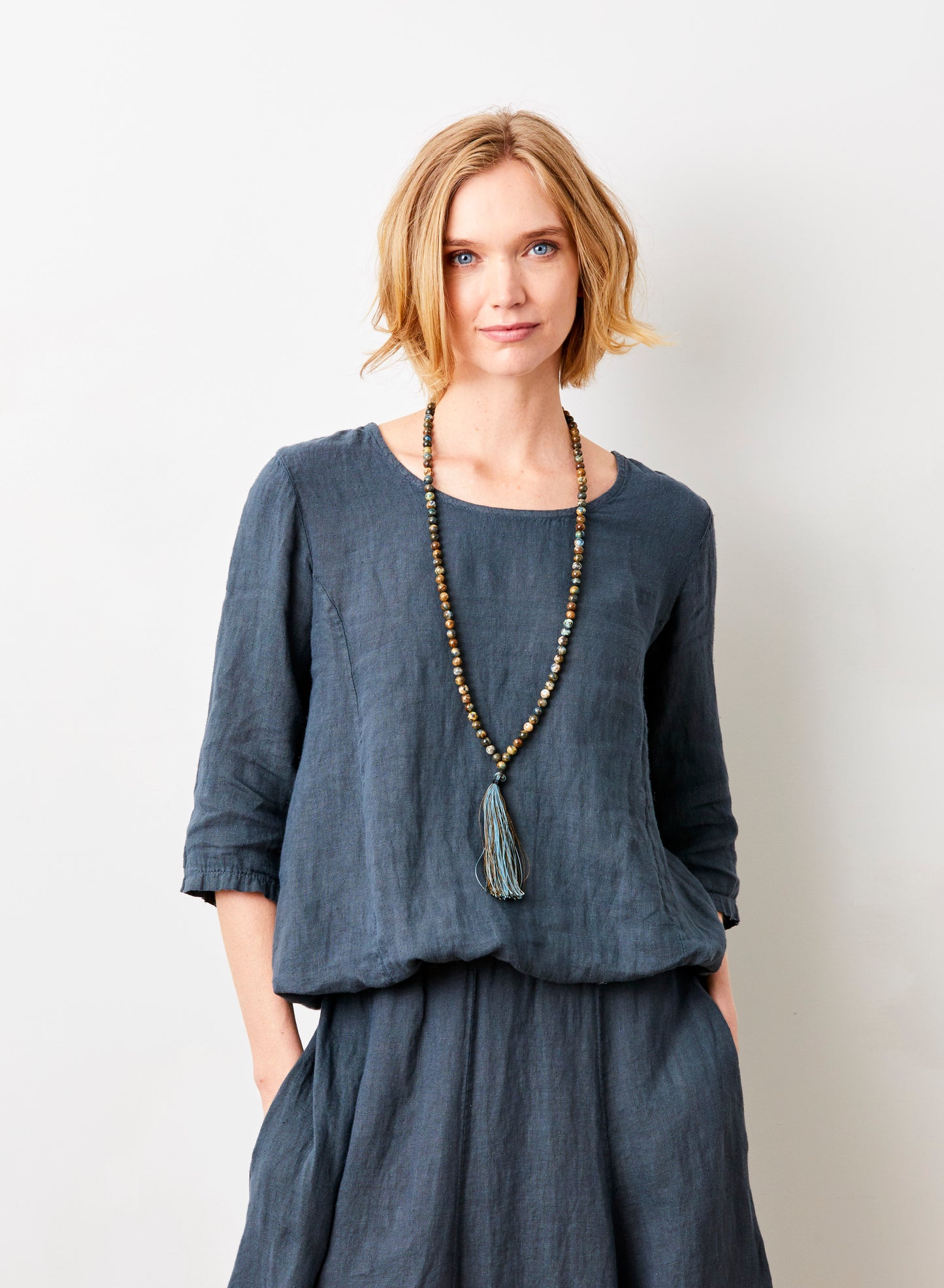 Suzy D - Sonita Linen Top