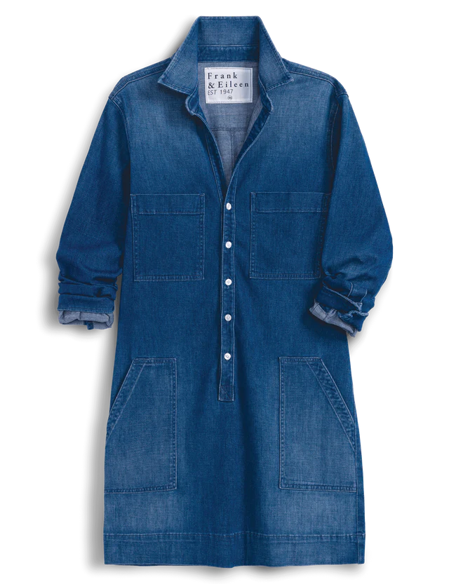 Frank & Eileen - Ireland Dress in Italian Dream Denim