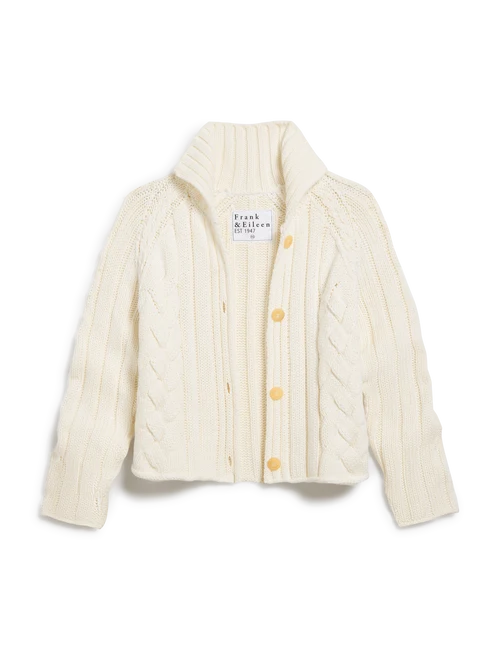 Frank & Eileen - Mini Cotswolds Cable Cardigan