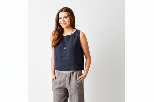 Suzy D - Sylviana Linen Top