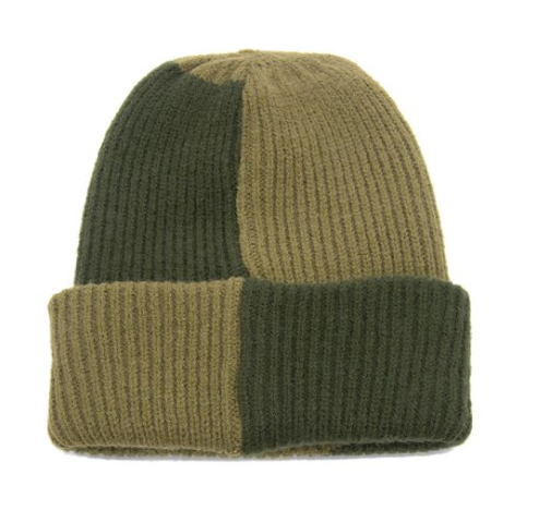 Colorblock beanie