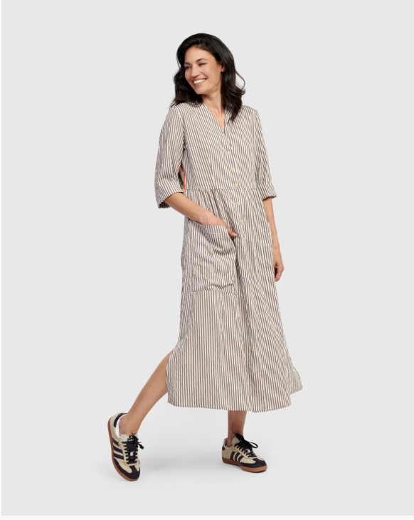 Louise Button Down Dress