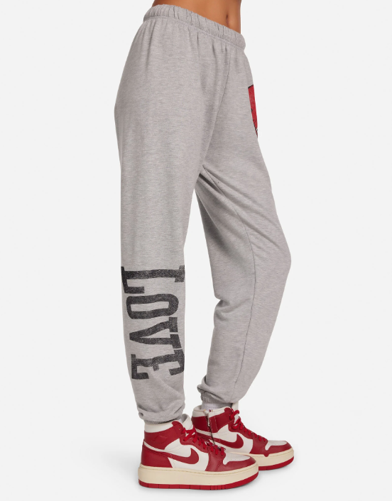 Tanzy Vintage Boxing Love Sweatpants