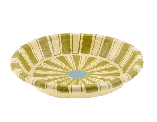 Painted Paper Mache Tray