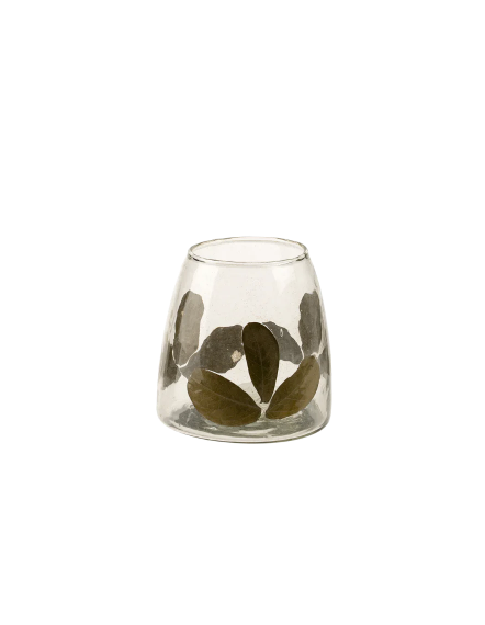 Pressed Floral Votive