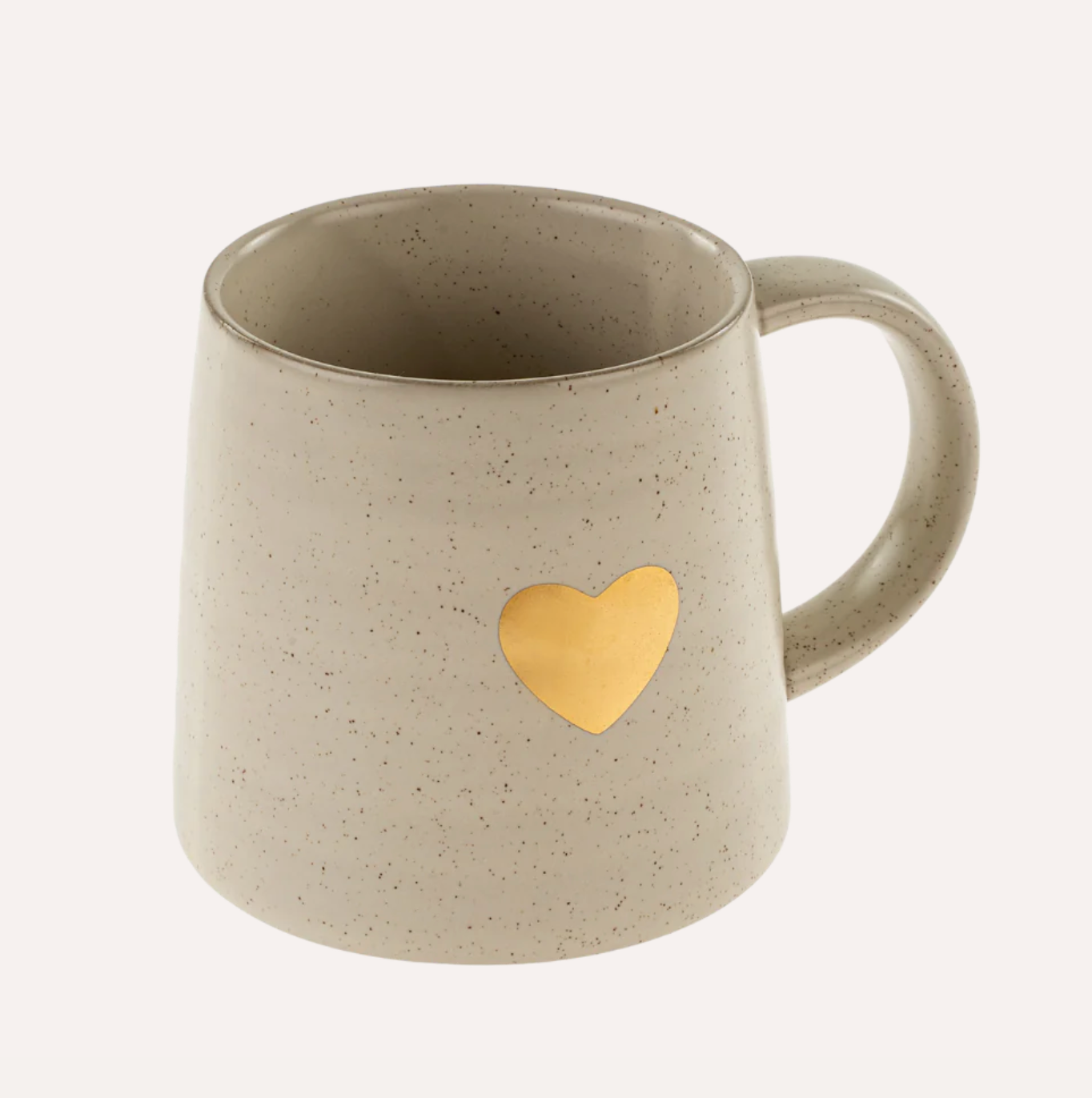 Gold Heart Mug