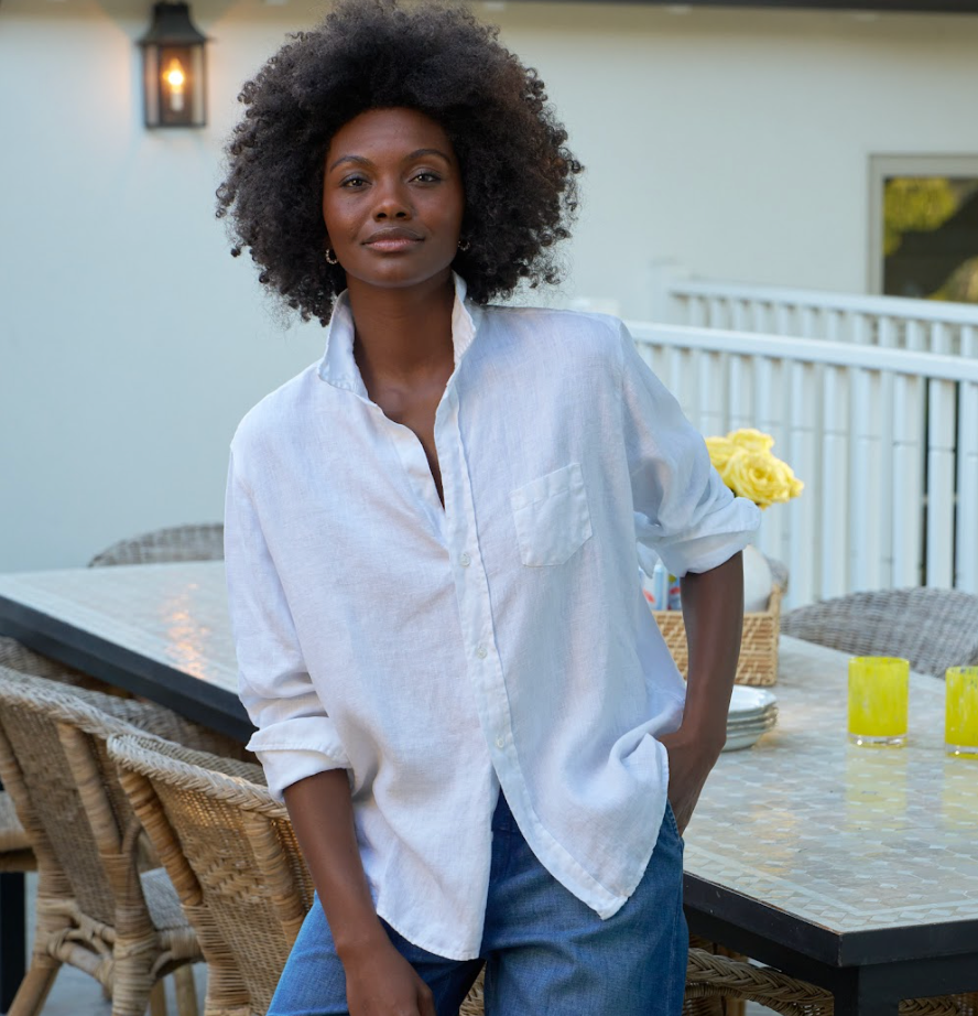 Frank & Eileen - Eileen Linen Blouse