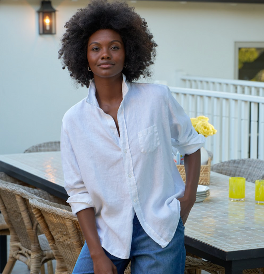Frank & Eileen - Eileen Linen Blouse