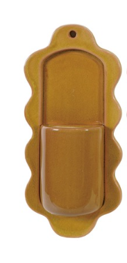 Stoneware Wall Vase Large