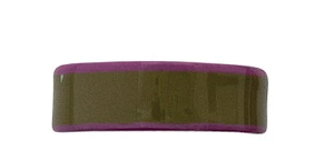 Enameled Metal Napkin Rings w/ Colored Edge