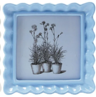 Ruffle Photo Frame, 4" x 4"
